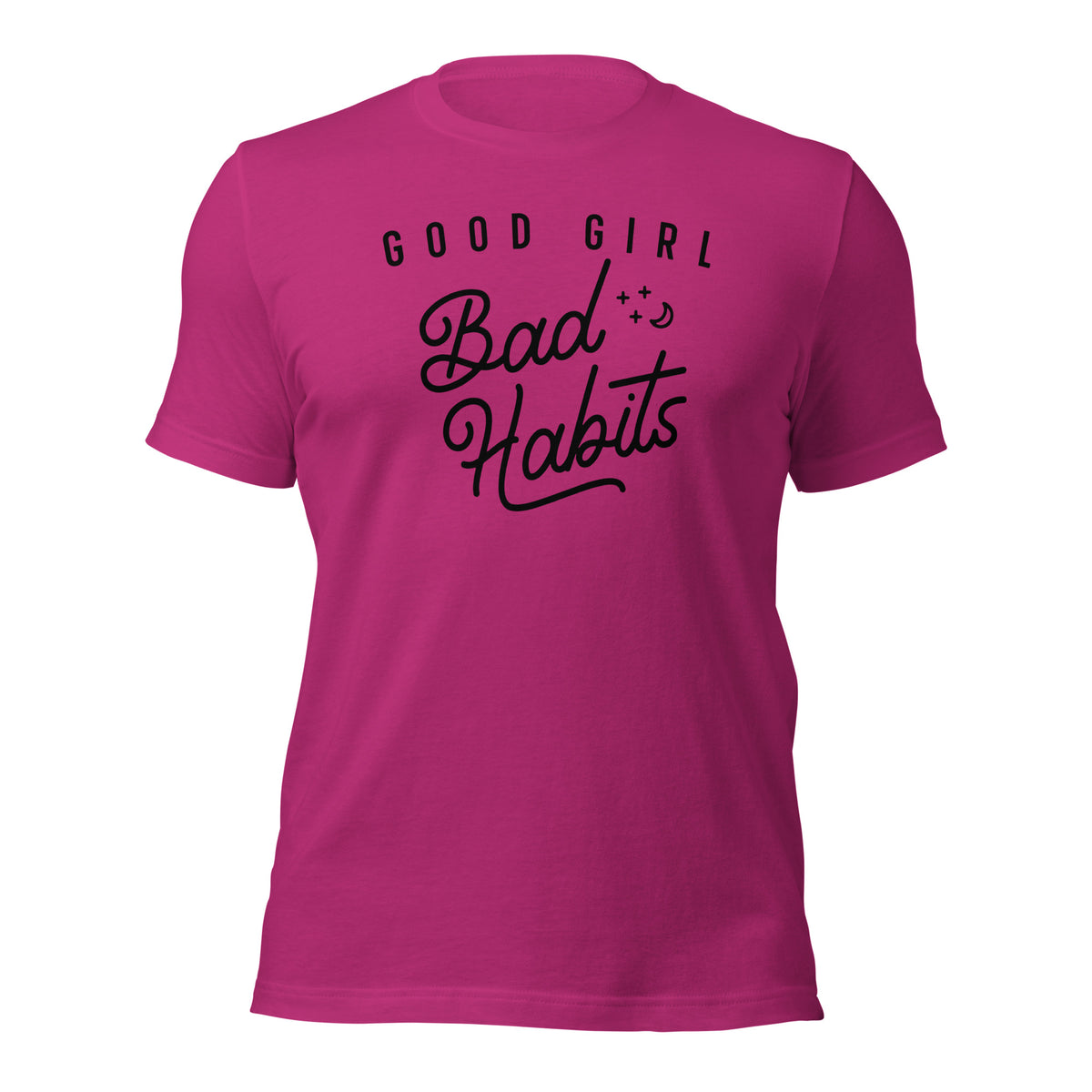 Good Girls Bad Habits Unisex t-shirt